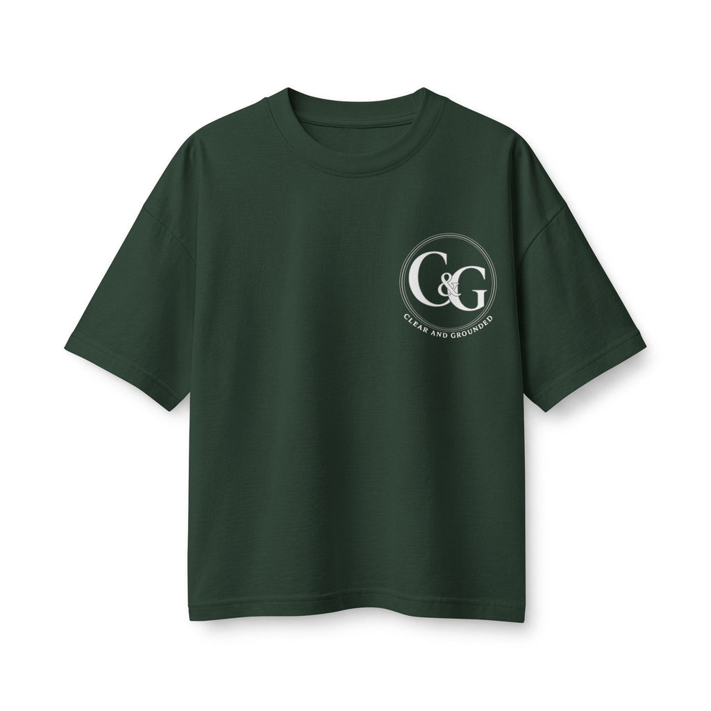 Clear & Grounded Women’s Boxy Tee