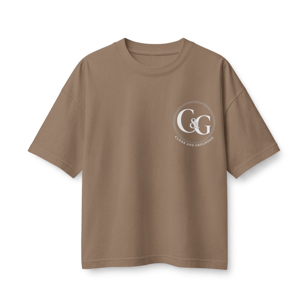 Clear & Grounded Women’s Boxy Tee