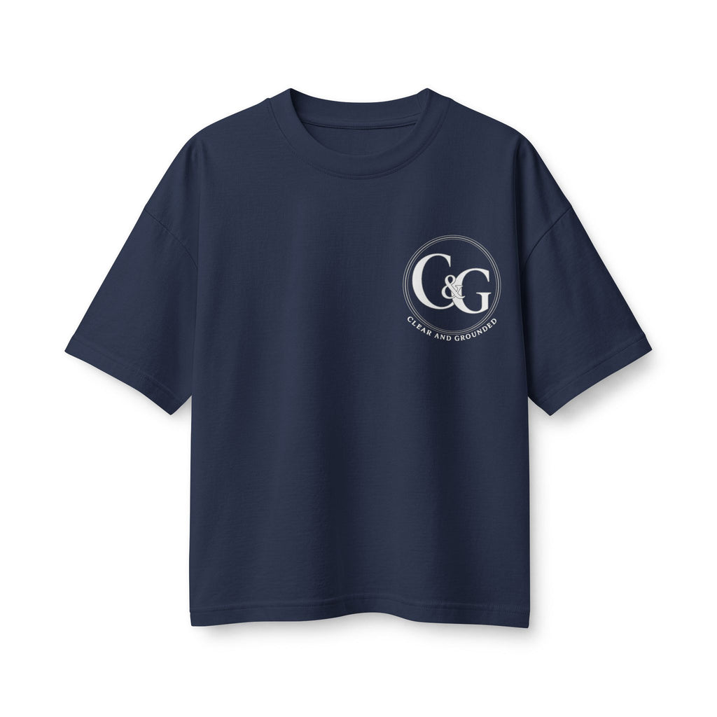 Clear & Grounded Women’s Boxy Tee