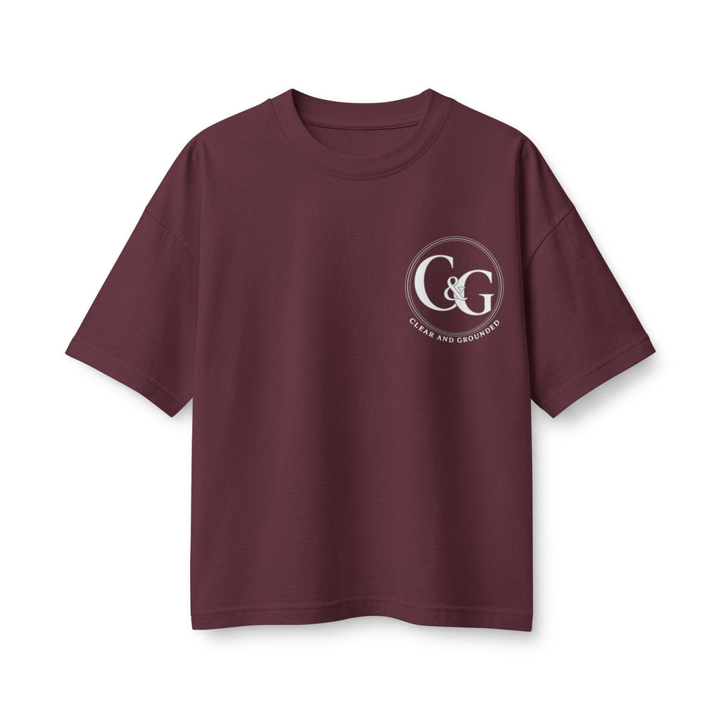 Clear & Grounded Women’s Boxy Tee